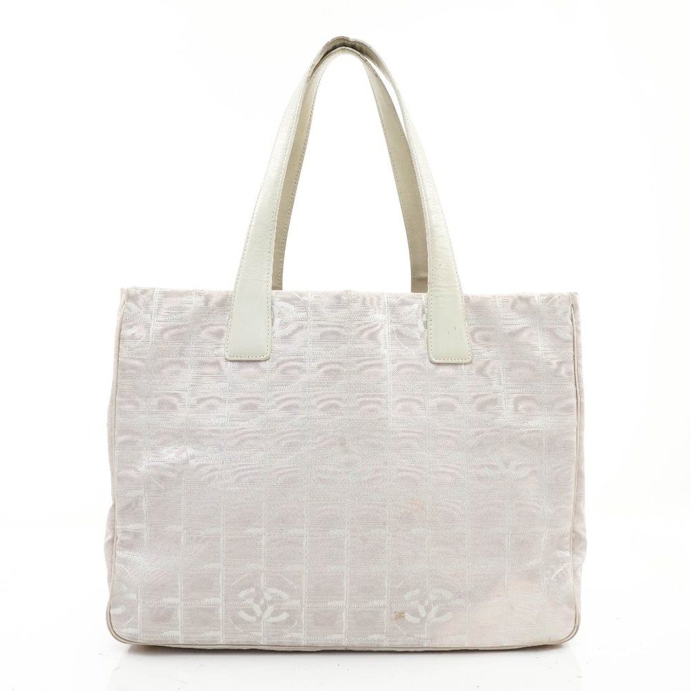 Auth Chanel New Travel Line Tote Bag #27925C58 - Picture 1 of 13